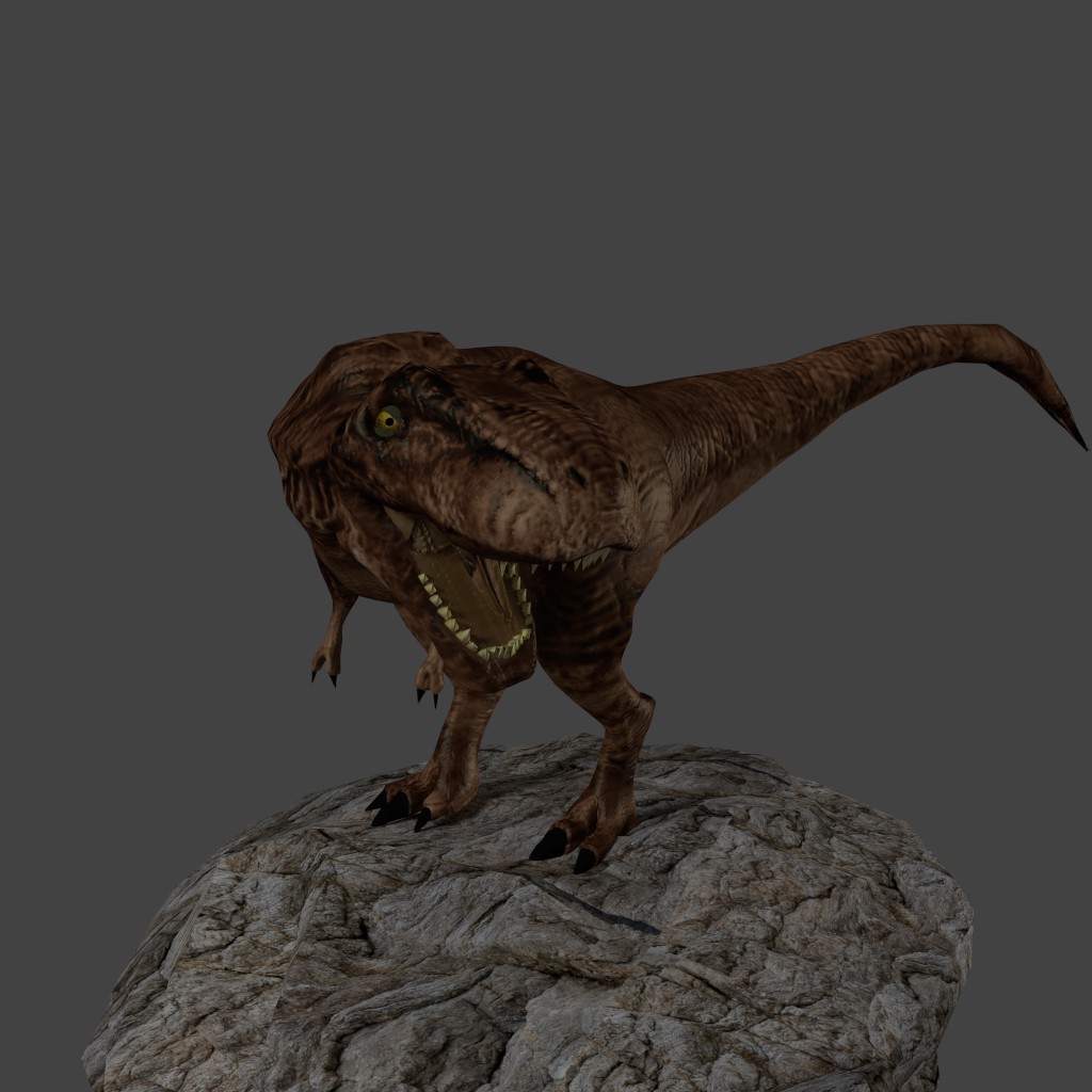 T-Rex ,rigged  preview image 3